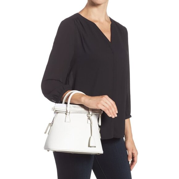 MAISON MARGIELA Small 5AC Calfskin Leather… - Picture 4 of 9